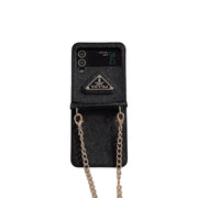 Looopix Prada Z Flip/Z Fold Phone Cases with Detachable Strap