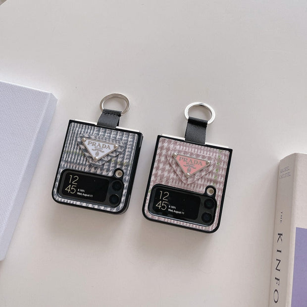 Looopix Prada Z Flip/Z Fold Phone Cases with Ring Holder