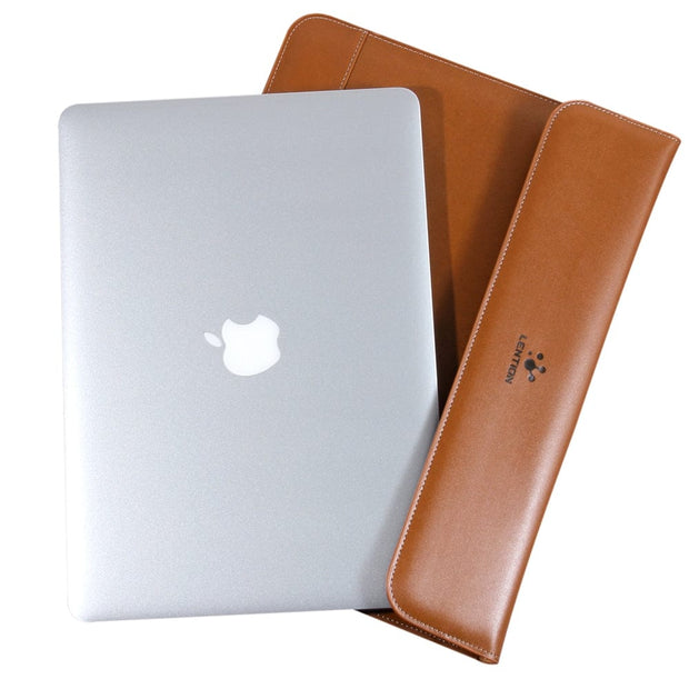 Looopix Premium Leather Sleeve for 2021 M1 MacBook Pro