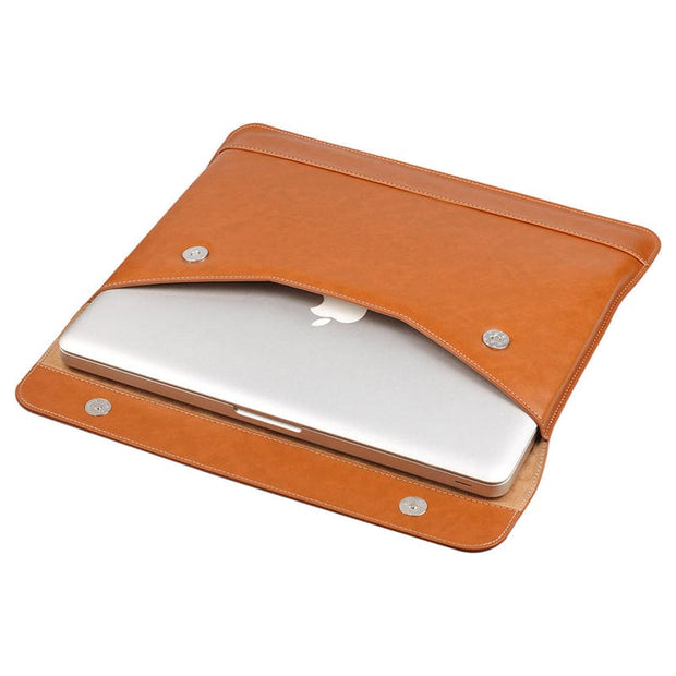Looopix Premium Leather Sleeve for 2021 M1 MacBook Pro