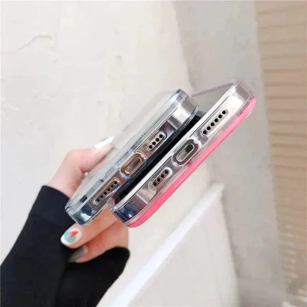 Looopix Quicksand Luminous Phone Case For iPhone 12 11 12 Pro Max XR XS Max X