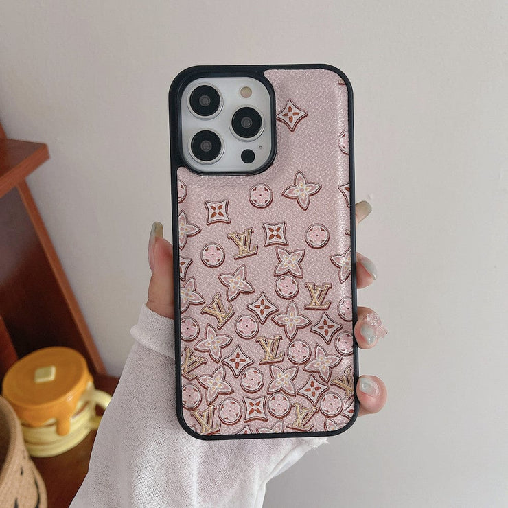 Looopix Red and Pink Louis Vuitton iPhone Cases - Perfect Fit for Various iPhone Models