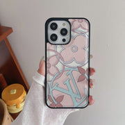 Looopix Red and Pink Louis Vuitton iPhone Cases - Perfect Fit for Various iPhone Models