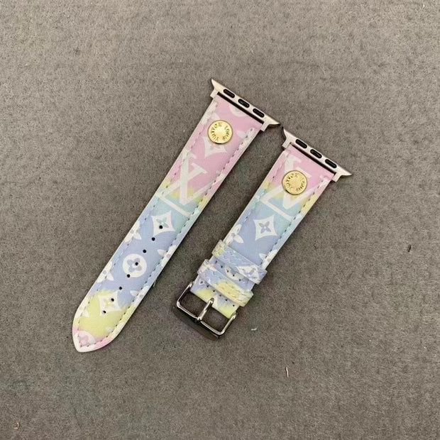 Looopix Smooth Leather Louis Vuitton Watch Band 38/40/41/42/44/45/49 mm
