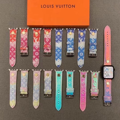 Looopix Smooth Leather Louis Vuitton Watch Band 38/40/41/42/44/45/49 mm