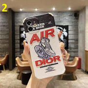 Looopix Sneaker Jordan Air iPhone Case - Leather Fabric Cover