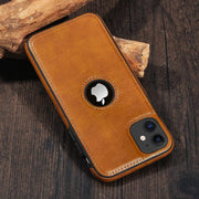 Looopix Solid Color PU Leather Phone Case For iPhones