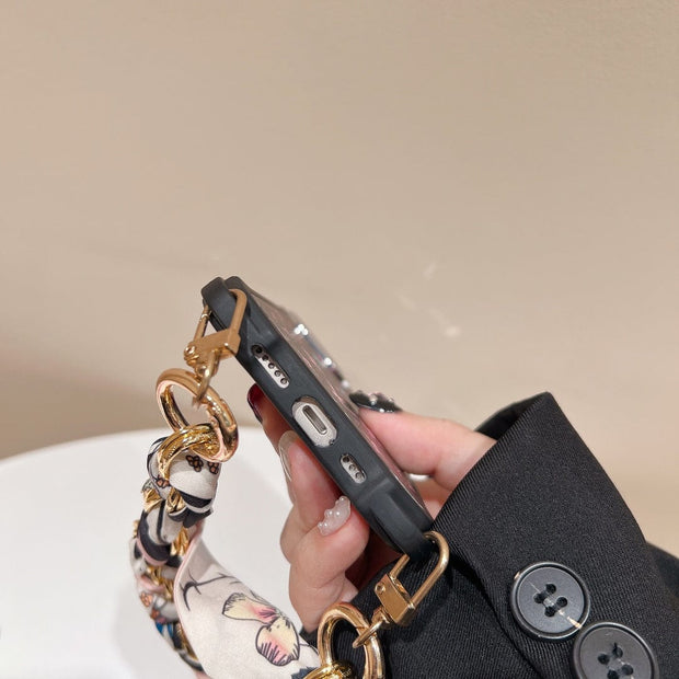 Looopix Stylish TPU Louis Vuitton iPhone Case with Elegant Handle