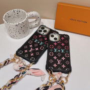 Looopix Stylish TPU Louis Vuitton iPhone Case with Elegant Handle