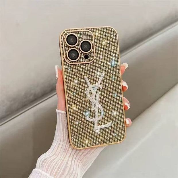 Looopix Stylish YSL iPhone Cases Compatible with iPhone 11 to iPhone 16 Models