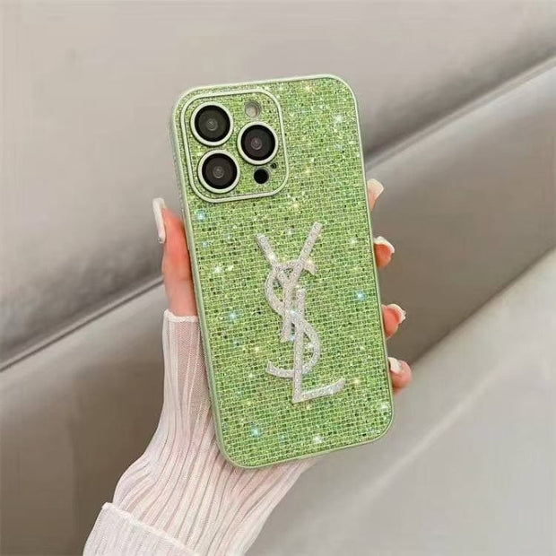 Looopix Stylish YSL iPhone Cases Compatible with iPhone 11 to iPhone 16 Models
