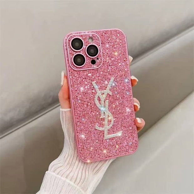 Looopix Stylish YSL iPhone Cases Compatible with iPhone 11 to iPhone 16 Models