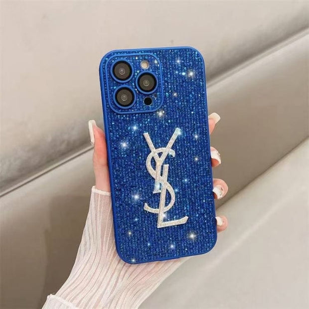 Looopix Stylish YSL iPhone Cases Compatible with iPhone 11 to iPhone 16 Models