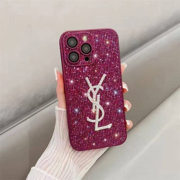 Looopix Stylish YSL iPhone Cases Compatible with iPhone 11 to iPhone 16 Models