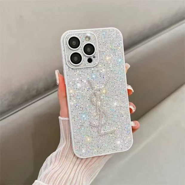 Looopix Stylish YSL iPhone Cases Compatible with iPhone 11 to iPhone 16 Models