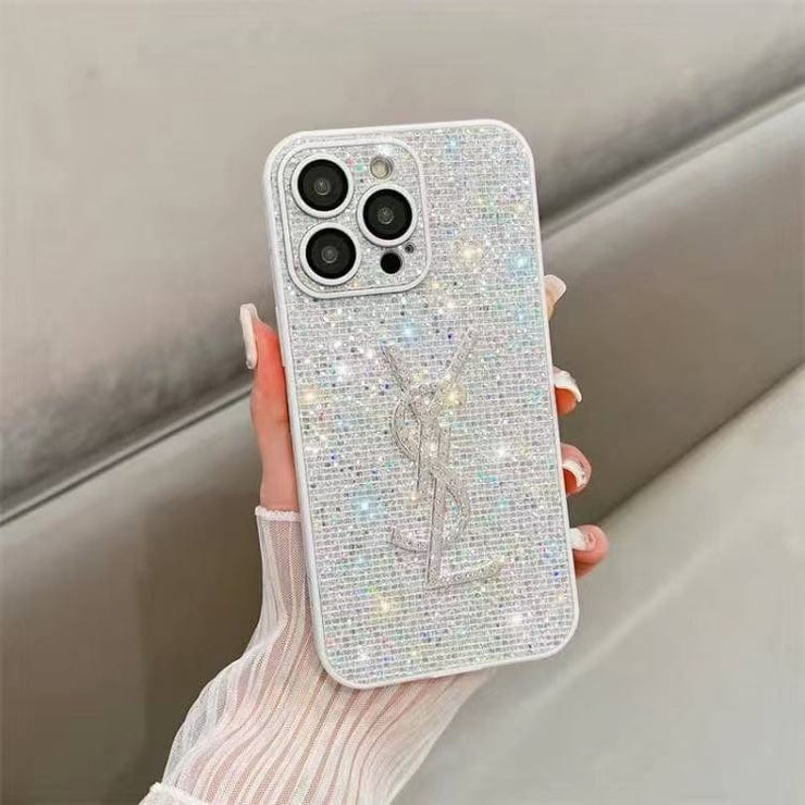 Looopix Stylish YSL iPhone Cases Compatible with iPhone 11 to iPhone 16 Models