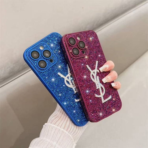 Looopix Stylish YSL iPhone Cases Compatible with iPhone 11 to iPhone 16 Models