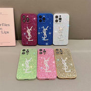 Looopix Stylish YSL iPhone Cases Compatible with iPhone 11 to iPhone 16 Models