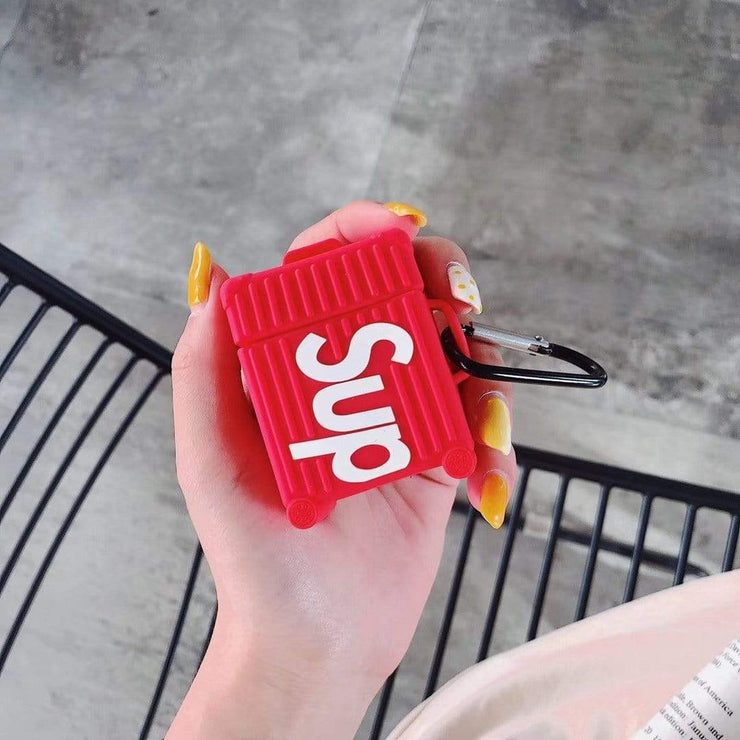 Looopix Supreme Airpod Case - Suitcase Style
