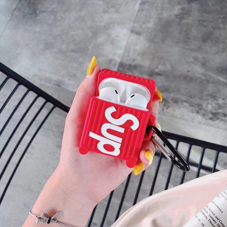 Looopix Supreme Airpod Case - Suitcase Style