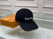 Looopix Supreme Classic Black Logo Cap