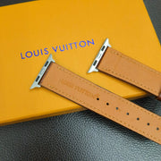 Looopix Textured Leather Louis Vuitton Watch Band 38/40/41/42/44/45/49 mm