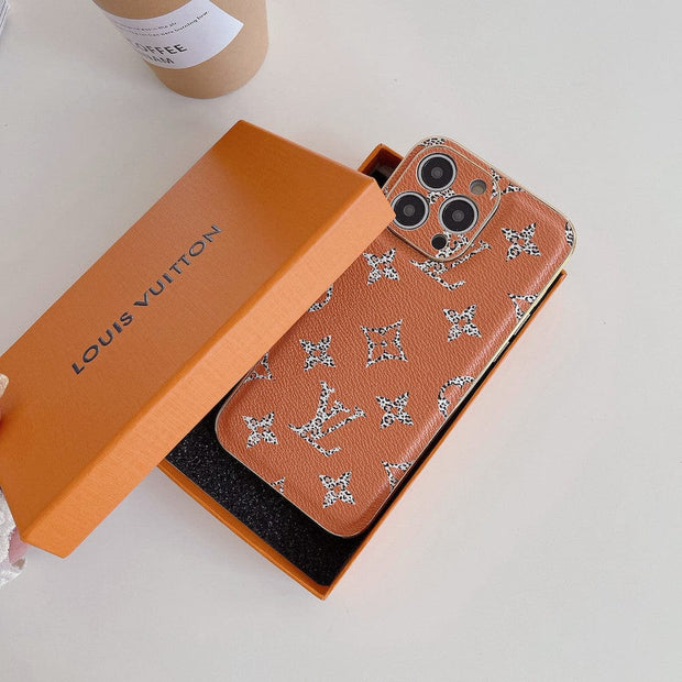 Looopix Vintage Louis Vuitton Cases for iPhone 11, 12, 13, and 14 Pro Max
