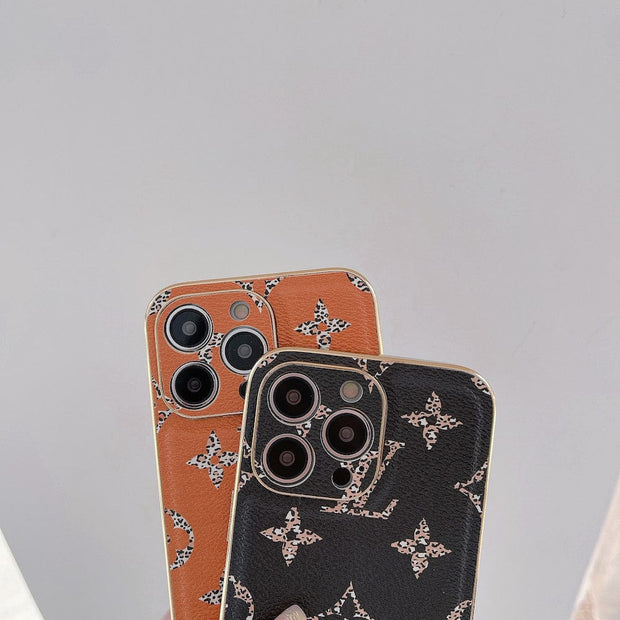 Looopix Vintage Louis Vuitton Cases for iPhone 11, 12, 13, and 14 Pro Max