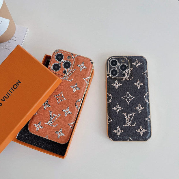 Looopix Vintage Louis Vuitton Cases for iPhone 11, 12, 13, and 14 Pro Max