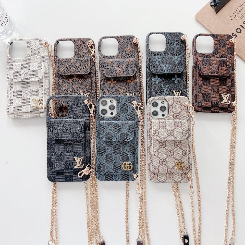 Tunde Store Back Pocket Louis Vuitton And Gucci Phone Case For Samsung