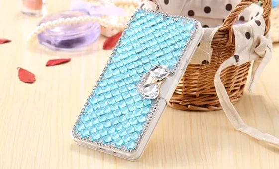 Tunde Store Bling Rhinestone Diamond Phone Case for iPhones