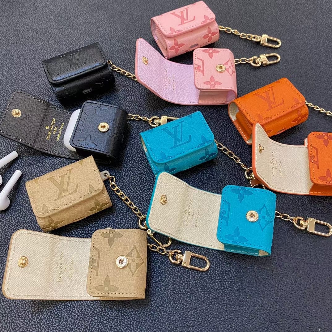 Tunde Store Colorful Louis Vuitton Airpods Cases for Airpods 1/2 & AirPods Pro & Airpods 3