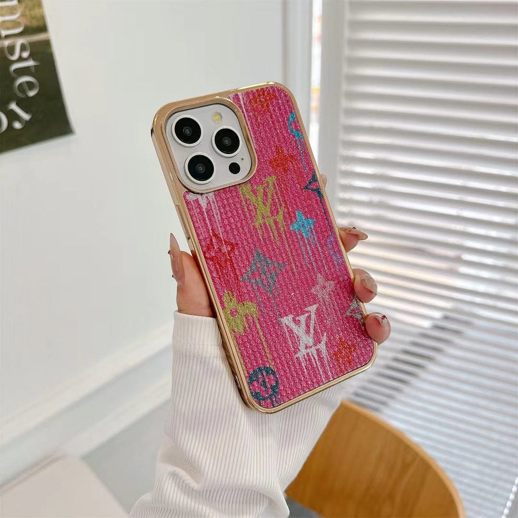 Tunde Store Colorful Louis Vuitton Phone Covers for iPhone 15 Pro Max