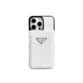 Tunde Store Eelegant White Leather Prada & Gucci & Hermes iPhone Cover