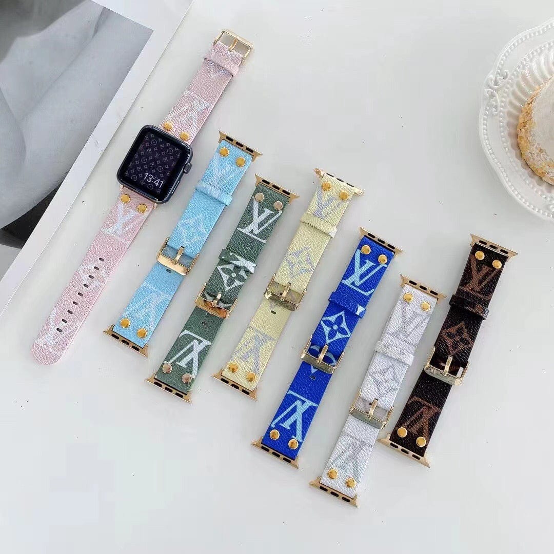 Tunde Store Exotic Leather Louis Vuitton Watch Band 38/40/41/42/44/45/49 mm