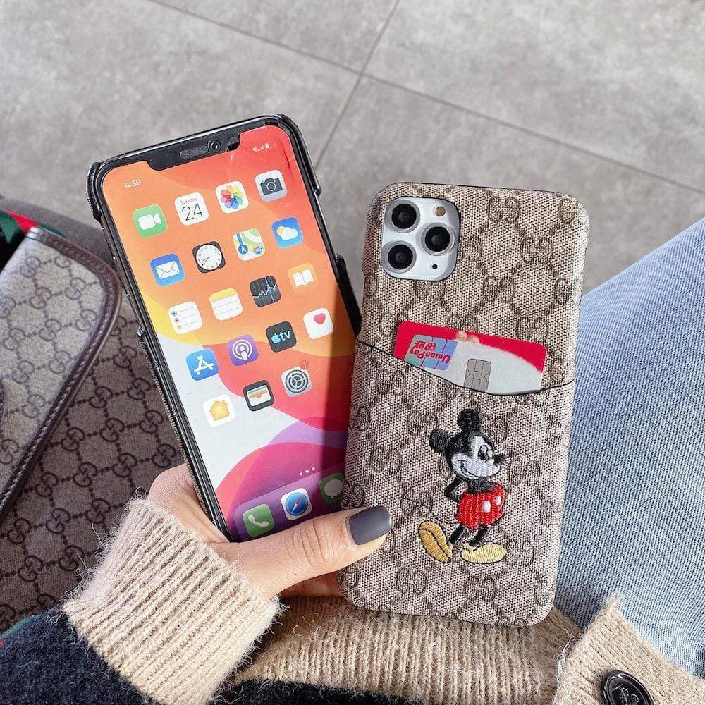 Tunde Store Gucci Iphone Cases With Card Pockets