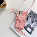 Tunde Store High End Louis Vuitton iPhone Pocket Cases With Straps