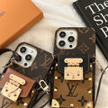 Tunde Store iphone 12 - 15 Pro Max Louis Vuitton Crossbody With Cash Card Holder