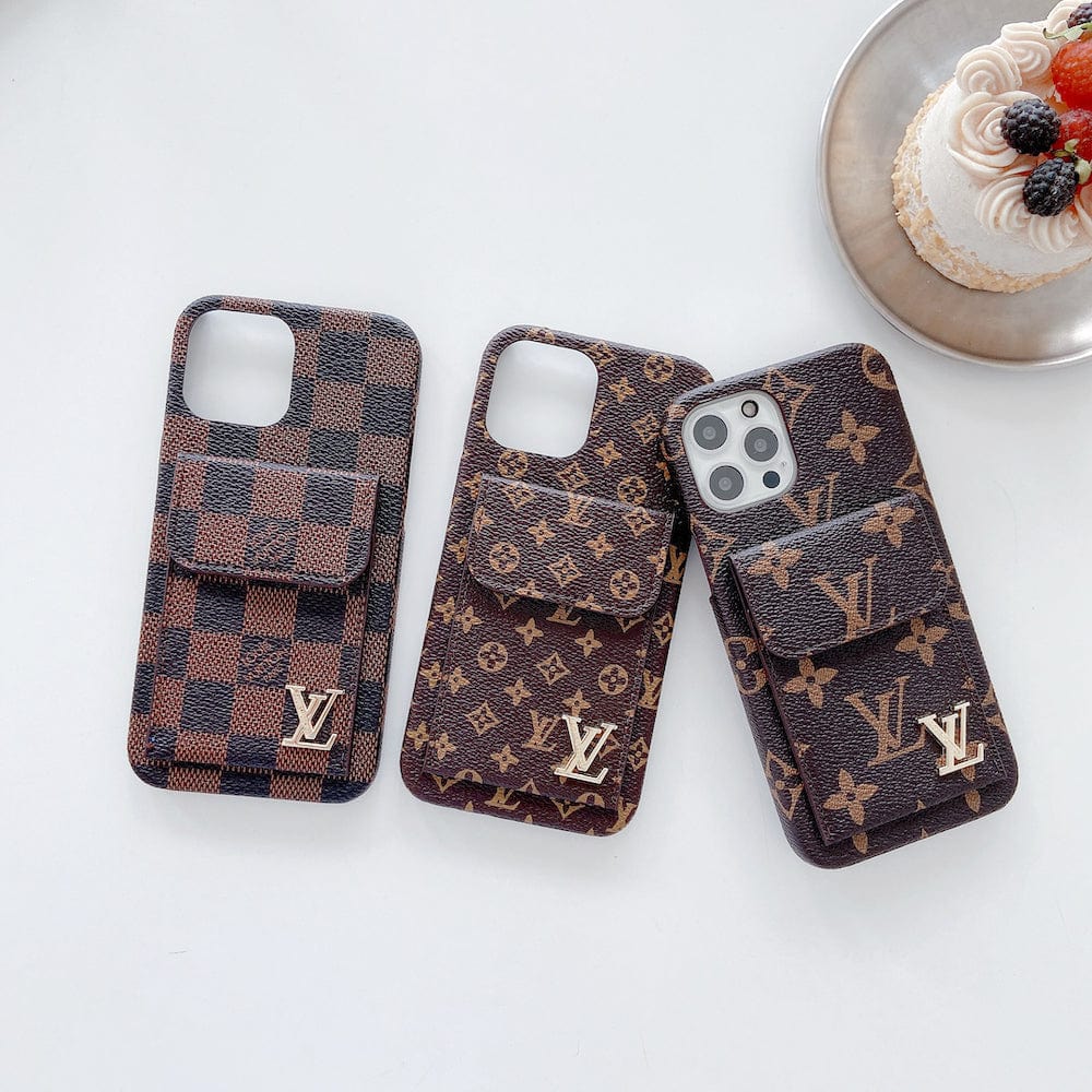 Tunde Store lv And GG Back Pocket iphone cases