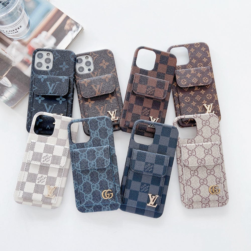 Tunde Store lv And GG Back Pocket iphone cases