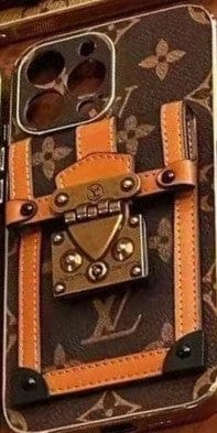Tunde Store Louis Vuitton Luxury iPhone 15 Wallet Case
