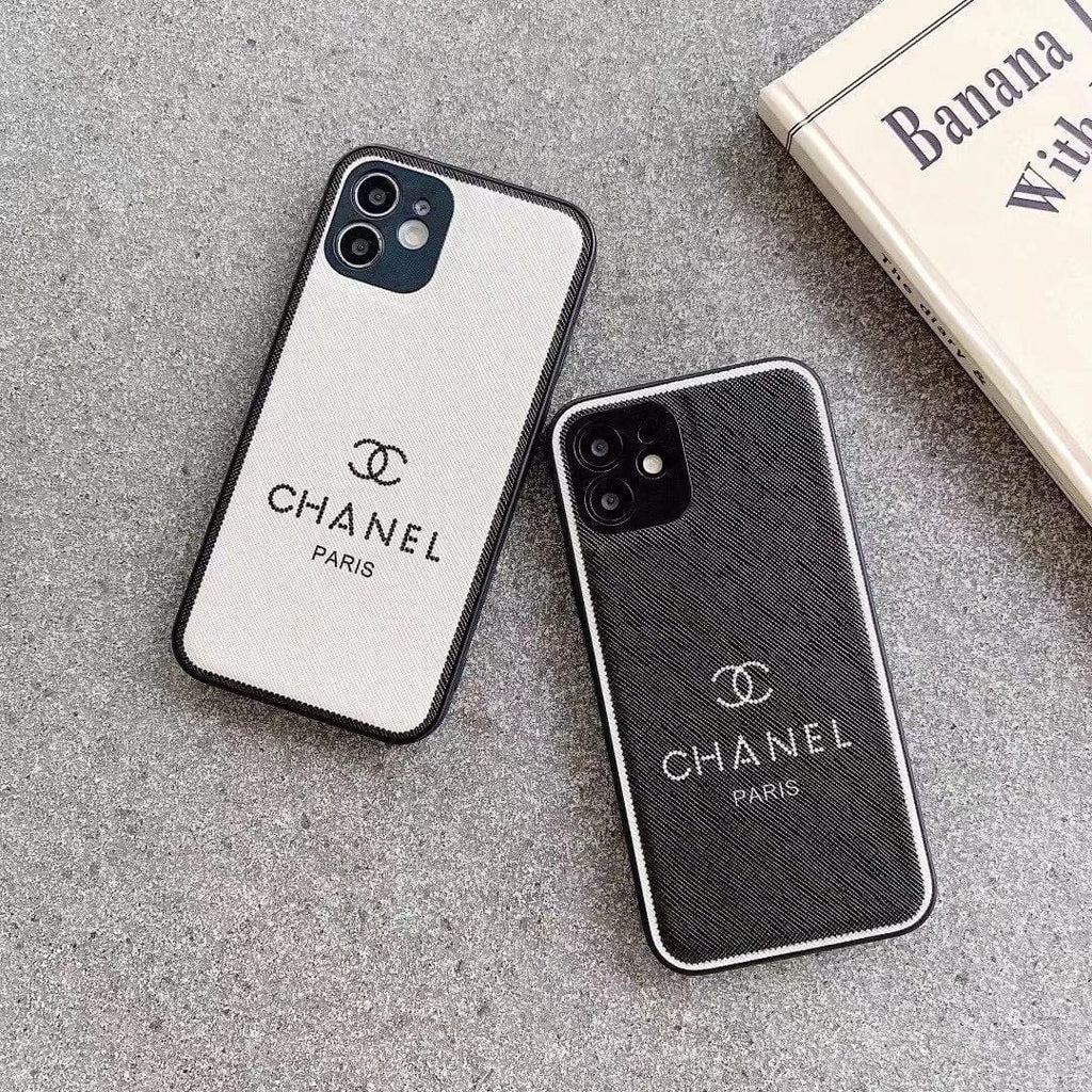Tunde Store Luxurious Chanel Leather Phone Case For Huawei Pro / Mate