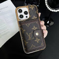 Tunde Store Luxurious Louis Vuitton iPhone Case | LV Pocket Wallet Phone Case