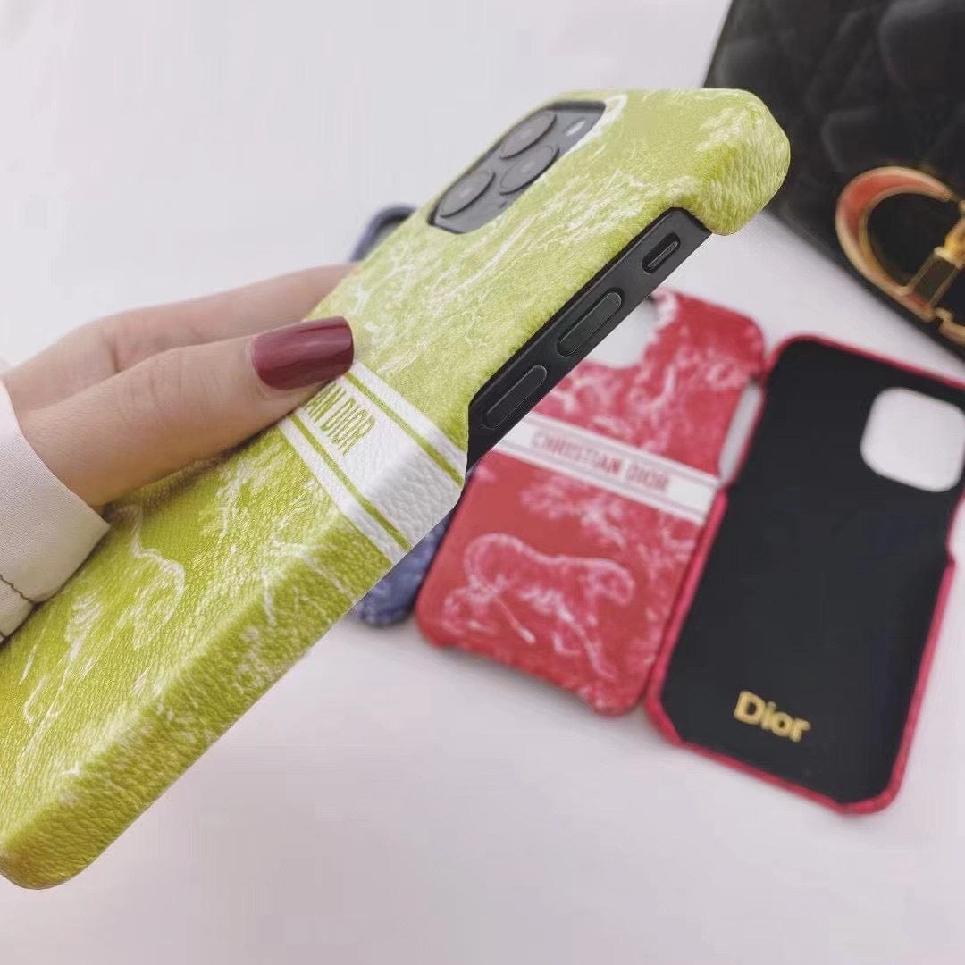 Tunde Store Luxury CD Leather Phone Case For Huawei