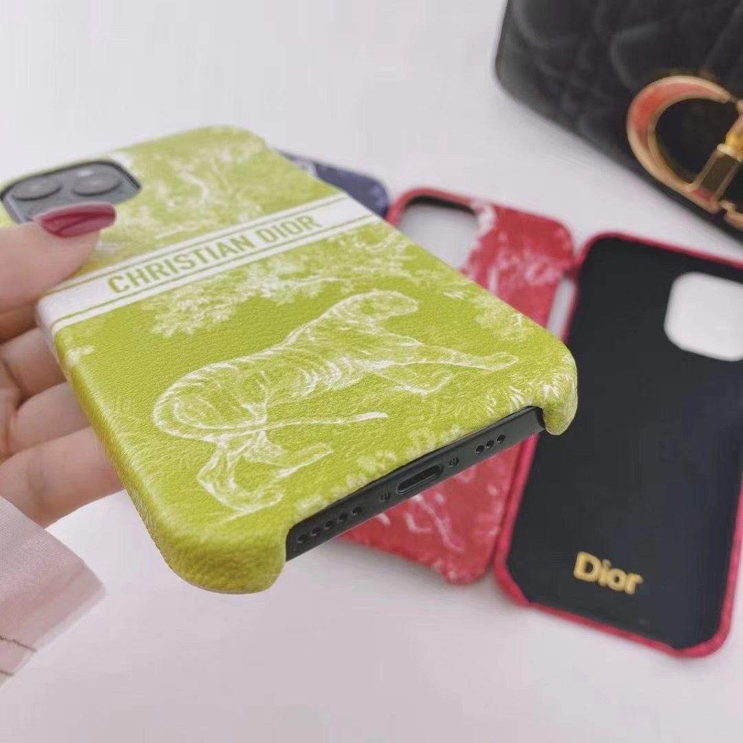 Tunde Store Luxury CD Leather Phone Case For Huawei