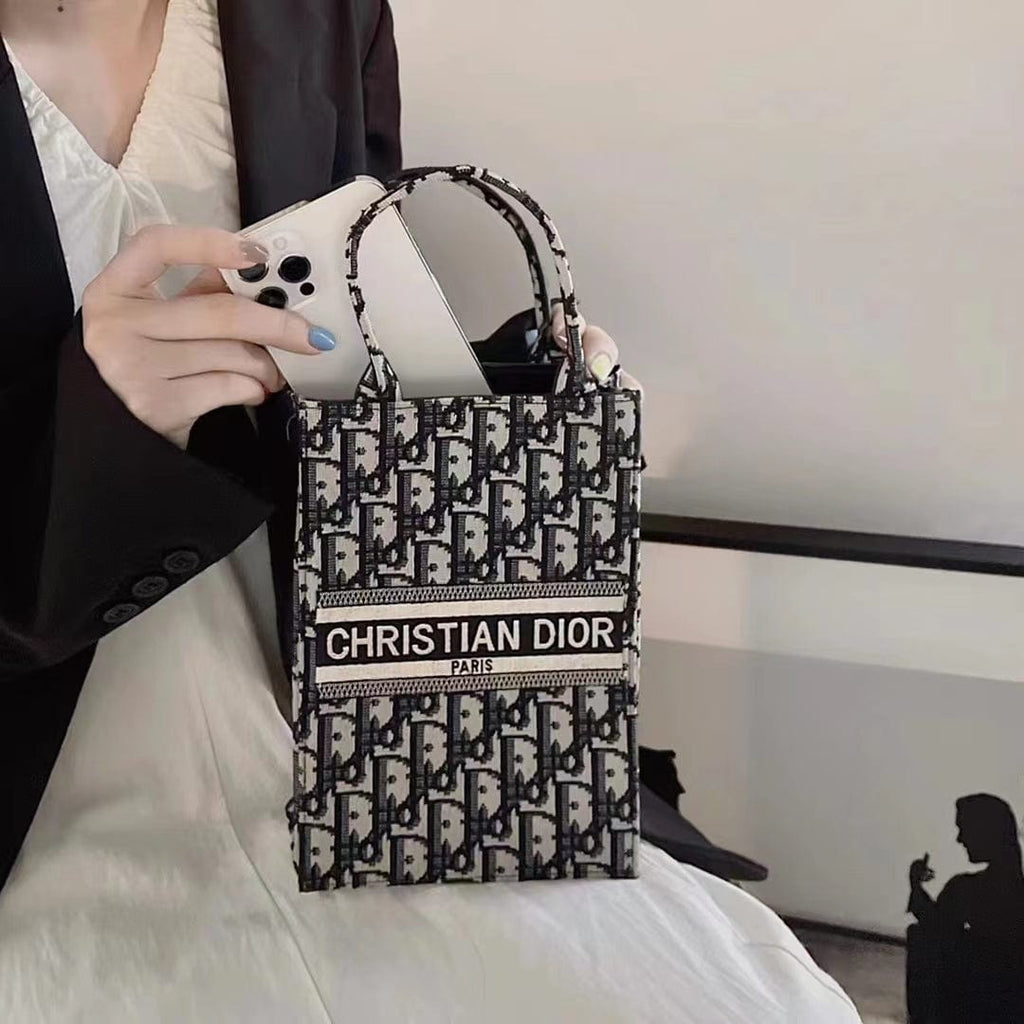 Tunde Store Luxury CD Women Phone Bag "Made In Paris"