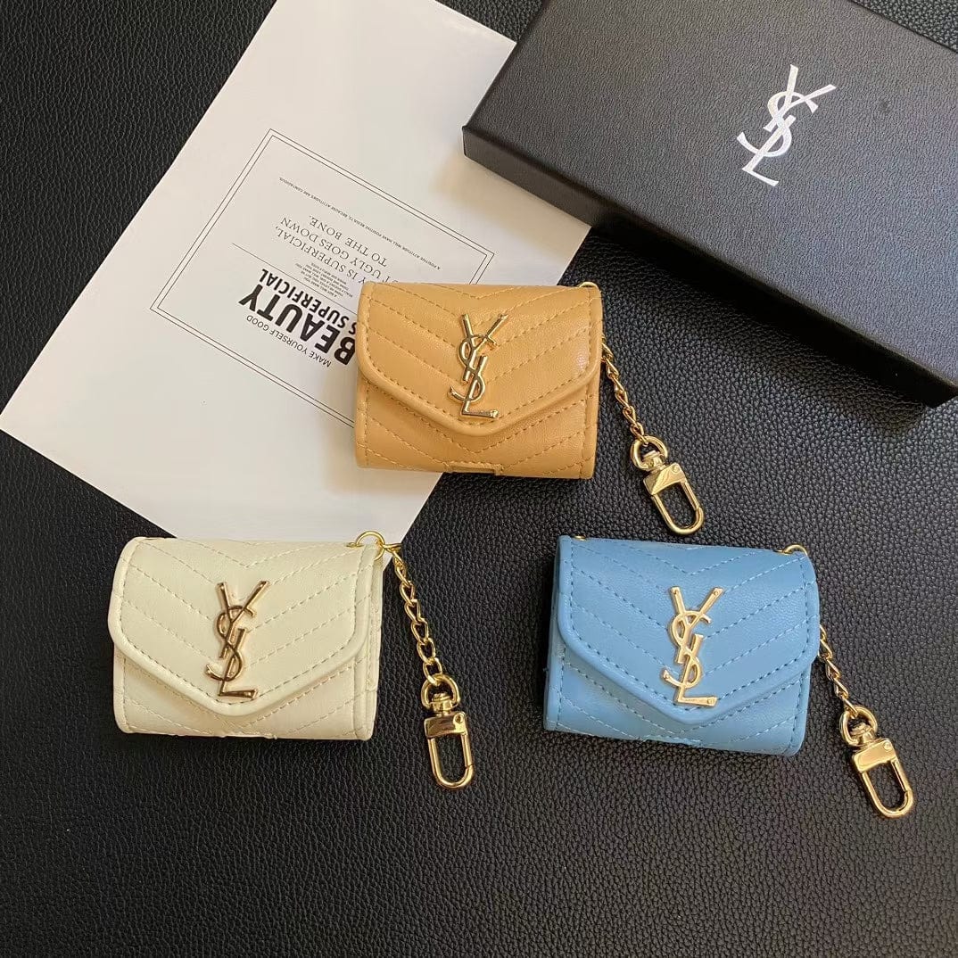 Tunde Store YSL Airpods Pro Cases Compatible with Airpods 1/2 & AirPods Pro & Airpods 3