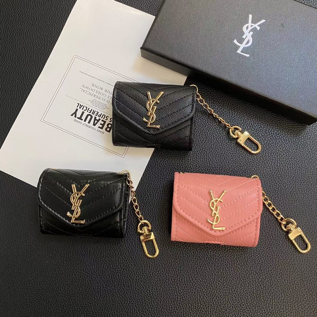 Tunde Store YSL Airpods Pro Cases Compatible with Airpods 1/2 & AirPods Pro & Airpods 3