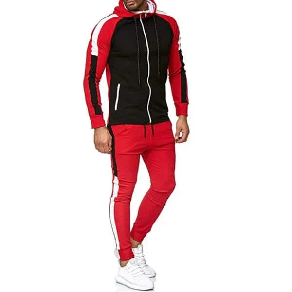 Men's Hoodie Jacket & Pants Tracksuit